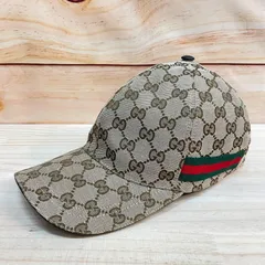 Gucci グッチ GGキャンバスベースボールキャップ