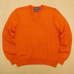 POLO RALPH LAUREN(ポロラルフローレン) メリノウール Vネック ニット 105 P-3294