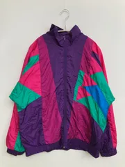 CHAVER ナイロンジャケット M パープル