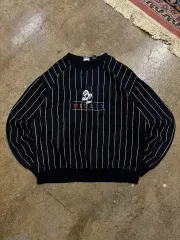 ミッキーマウス ストライプ ヴィンテージ スウェット