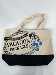 Disney ディズニー トートバッグ アイボリー