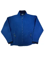 ヴィンテージ L.L.Bean ジップアップ フリース ジャケット ネイビーブルー M