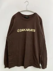 24KARATS トゥエンティーフォーカラッツ Tシャツ/カットソー L ブラウン