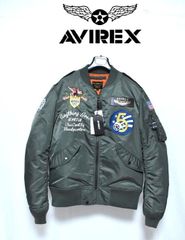 AVIREX アヴィレックス L-2 マテリアル コマンド ジャケット ブラック