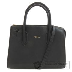 美品】FURLAフルラ リボン ブラック 2wayバッグA4 底鋲 - メルカリ
