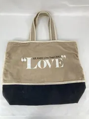 ARASHI トートバッグ ベージュ