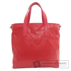 GHERARDINI ゲラルディーニ ロゴモチーフ ソフティ ハンドバッグ ポリエステル ポリウレタンコーティング レディース [中古]