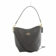 コーチ COACH CT800 シティ バケット バッグ・シグネチャー キャンバス ハンドバッグ ショルダー 2WAY PVC レザー 茶 ブラウン ■GY18 /MQ