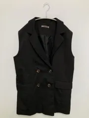 NICE CLAUP ナイスクラップ ベスト F ブラック