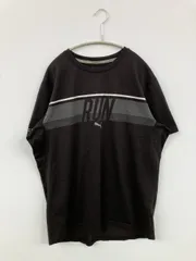 PUMA プーマ Tシャツ/カットソー XL ブラック