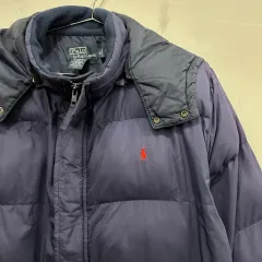 POLO RALPH LAUREN ポロラルフローレン スモールポニー ダックダウン フーデッド パファージャケット