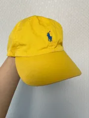 ポロラルフローレン イェロー ベースボールキャップ