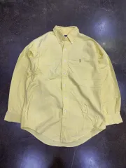 ポロラルフローレン カジュアル ボタンダウン オックスフォード シャツ イエロー 46