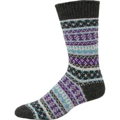 ウィグワム メンズ アンダーウェア 靴下 Wigwam Fairisle Sock Charcoal チャコールのサムネイル
