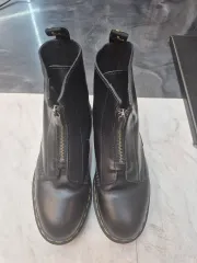 DR. MARTENS ドクターマーチン ジッパー チェルシーブーツ ブラック