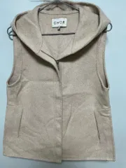 CHOR フード アイボリーベスト