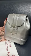 Cardinal Red 下 woo!ah!バッグ シルバー