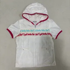 FILA フィラ ゴルフ レディース 半袖 フード ジップアップ ジャケット 1217-3