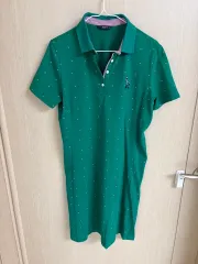 HAZZYS ヘジス ポロTシャツ 半袖 グリーン