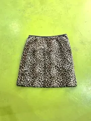 ヒョウ柄 スカート Y2K