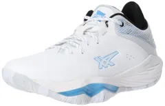 [アシックス] バスケットボールシューズ NOVA SURGE LOW メンズ [102(ホワイト/ウォータースケイプ)] [27.0 cm 2E]