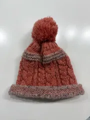 ケーブル編み ニット帽 A116