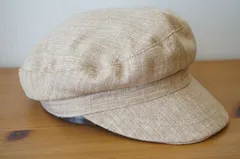 ハニーズ　Honeys　レディース・ガールズ　キャスケット　ベージュ　サイズ５７・５cm　キャップ　帽子　[[3.3.]]