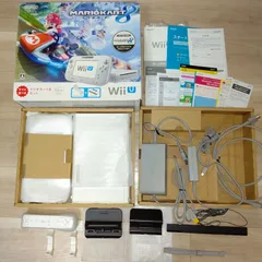 任天堂　wii U 白 マリオカート8 セット　32GB　 美品　ゲーム機セット