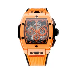 【新品】 ウブロ 時計 スピリット オブ ビッグ・バン  642.CU.0110.RX スケルトン文字盤 自動巻き HUBLOT 2025年モデル 世界限定200本 オレンジセラミックのサムネイル
