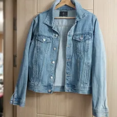 シンプル デニムジャケット