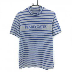 PEARLY GATES】パーリーゲイツ ボーダー 半袖シャツ サイズ6 - メルカリ