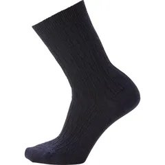 スマートウール レディース アンダーウェア 靴下 Smartwool Everyday Cable Crew Sock Womens Deep Navy Heather ヘザーのサムネイル