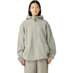 スノーピーク メンズ アウター ジャケット・ブルゾン フリース パーカー Snow Peak WaterRepellent Fleece Hoodie Light Grey グレーのサムネイル