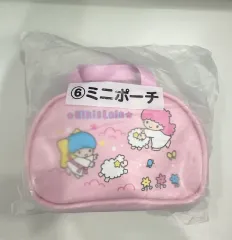 リトルツインスターズ キキ＆ララ 50周年 クージー 6等 ミニ ポーチ