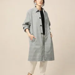 BEAUTY&YOUTH UNITED ARROWS ビューティーアンドユース ユナイテッドアローズ BY グレンチェックステンカラーコート 比翼ボタン レディース 1625-139-4216のサムネイル