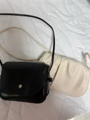 黒 アイボリー バッグ まとめ