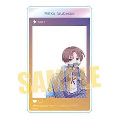 『銀河特急 ミルキー☆サブウェイ』アクリルカード /カート(パジャマパーティー)