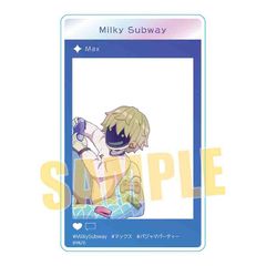 『銀河特急 ミルキー☆サブウェイ』アクリルカード /マックス(パジャマパーティー)