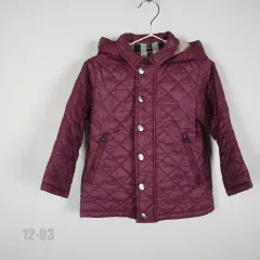1282 バーバリー Children/女の子/キルティングジャケット/2Y
