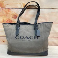 coach コーチ トートバッグ メンズ カーキ