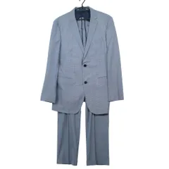 BURBERRY BLACK LABEL バーバリーブラックレーベル スーツ セットアップ 2B ジャケット スラックス 42L ネイビー メンズ 【中古】