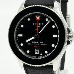 未使用品 ティソ TISSOT シースター 300m メンズ腕時計 箱 H342 