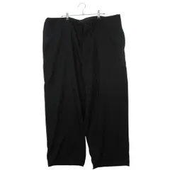 YoujiYamamoto ヨウジヤマモト 20SS シワギャバ 定番 ヒモパンツ ボトムス HN-P05-100 サイズ1 Ｓ メンズ 【中古】のサムネイル