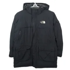 THE NORTH FACE ノースフェイス HYVENT Mcmurdo Parka マクマードパーカー ダウンジャケット ND01556 ブラック L メンズ 【中古】