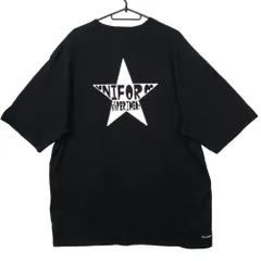 Uniform Experiment ユニフォームエクスペリメント24SS スターバギーTシャツ STAR BAGGY TEE 4 XL BLACK 半袖 メンズ 【中古】