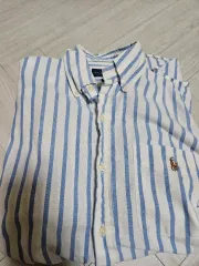 ポロラルフローレン メンズ クラシックフィット ストライプ ポケット オックスフォード 長袖 シャツ