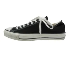 CONVERSE コンバース ALLSTAR オールスター 1MHD 日本製 ローカットスニーカー シューズ ブラック サイズ9 27cm メンズ 【中古】
