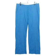JIL SANDER ジルサンダー ノータック コットン パンツ スラックス ボトムス 304700 245200 36/S ブルー メンズ 【中古】のサムネイル