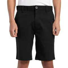 ルーカ メンズ ボトムス ハーフパンツ・ショーツ RVCA Weekend Stretch Short Mens Black ブラック