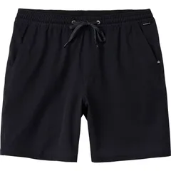 クイックシルバー メンズ ボトムス ハーフパンツ・ショーツ Quiksilver Taxer Amphibian 18 Short Mens Black ブラックのサムネイル